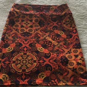 LuLaRoe Cassie pencil skirt gorgeous floral XL